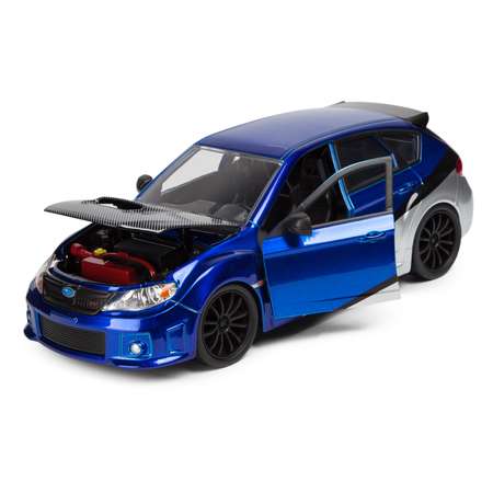 Автомобиль Fast and Furious 1:24 синий