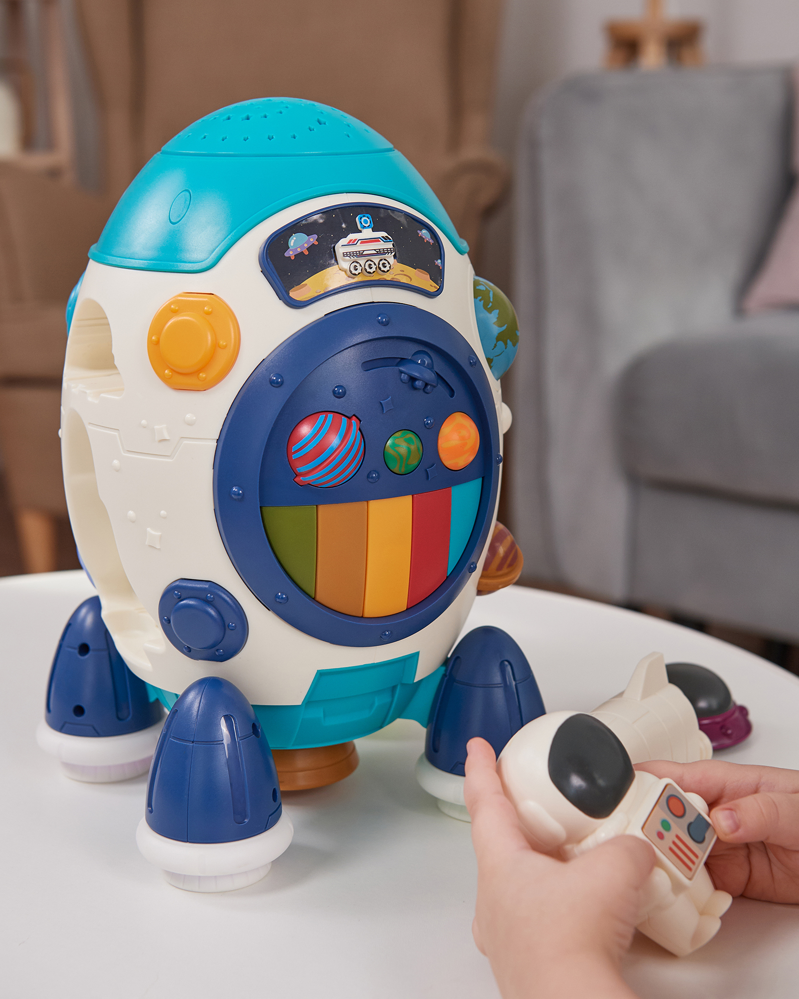 Игрушка BabyGo развивающий центр Ракета - фото 2