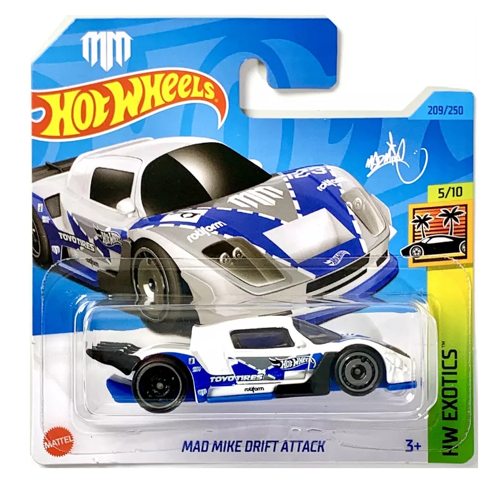 Автомобиль Hot Wheels MAD MIKE DRIFT ATTACK 63088 - фото 2