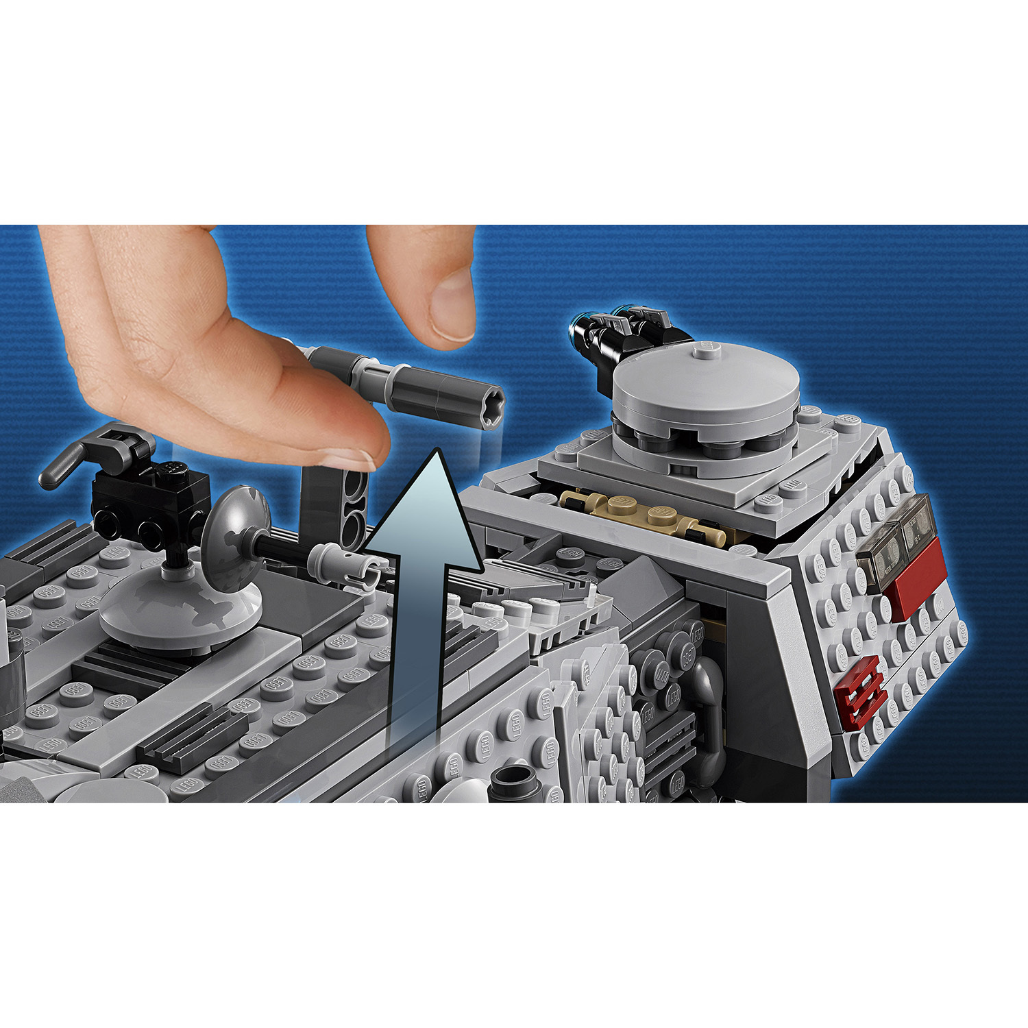 Конструктор LEGO Star Wars Турботанк Клонов блочный - фото 8