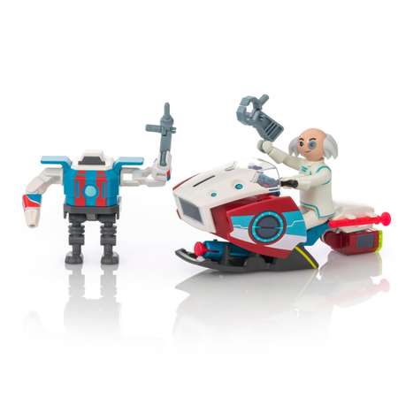 Конструктор Playmobil Супер4 с Доктором Х и робот блочный