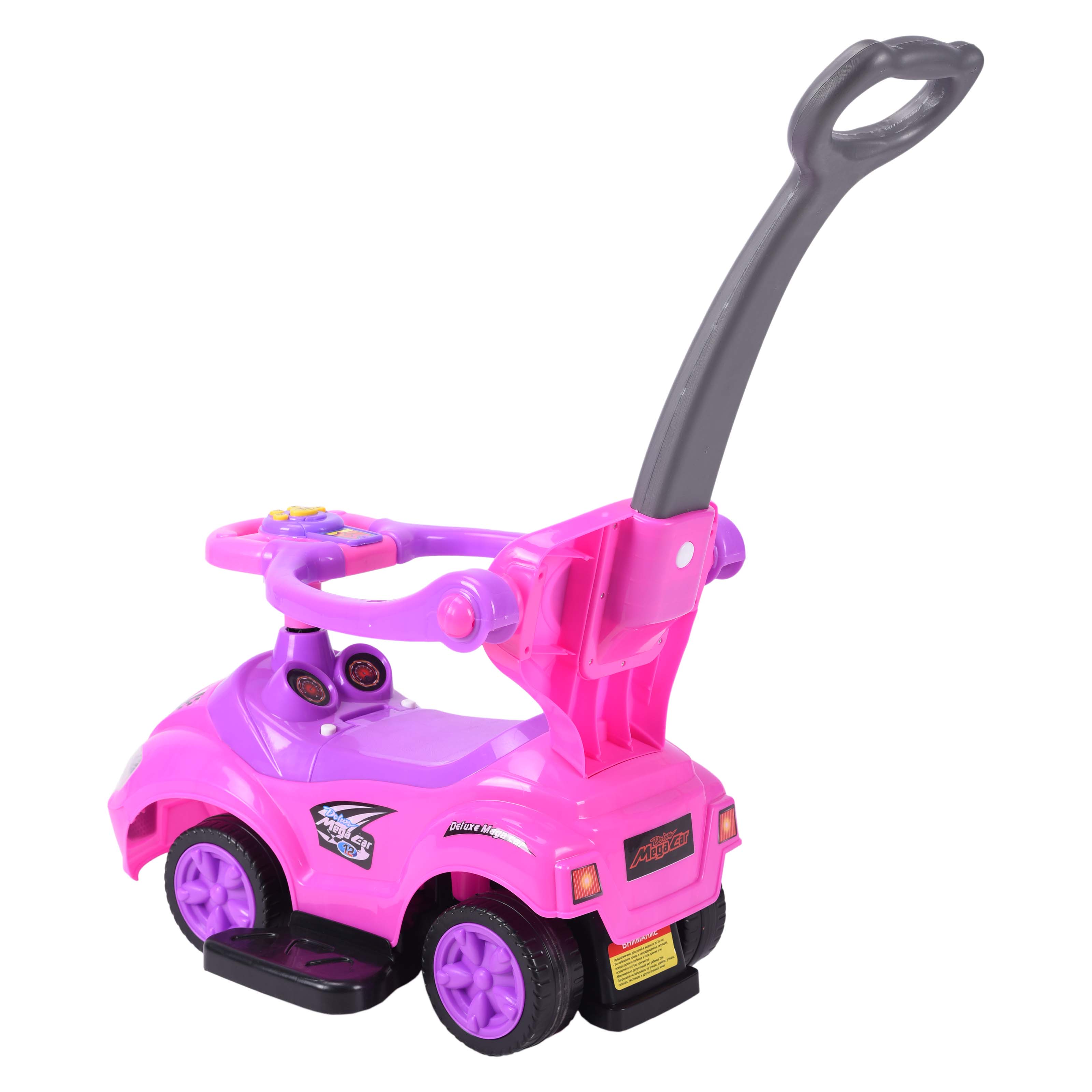 Пушкар Sevillababy Mega Car розовый - фото 7
