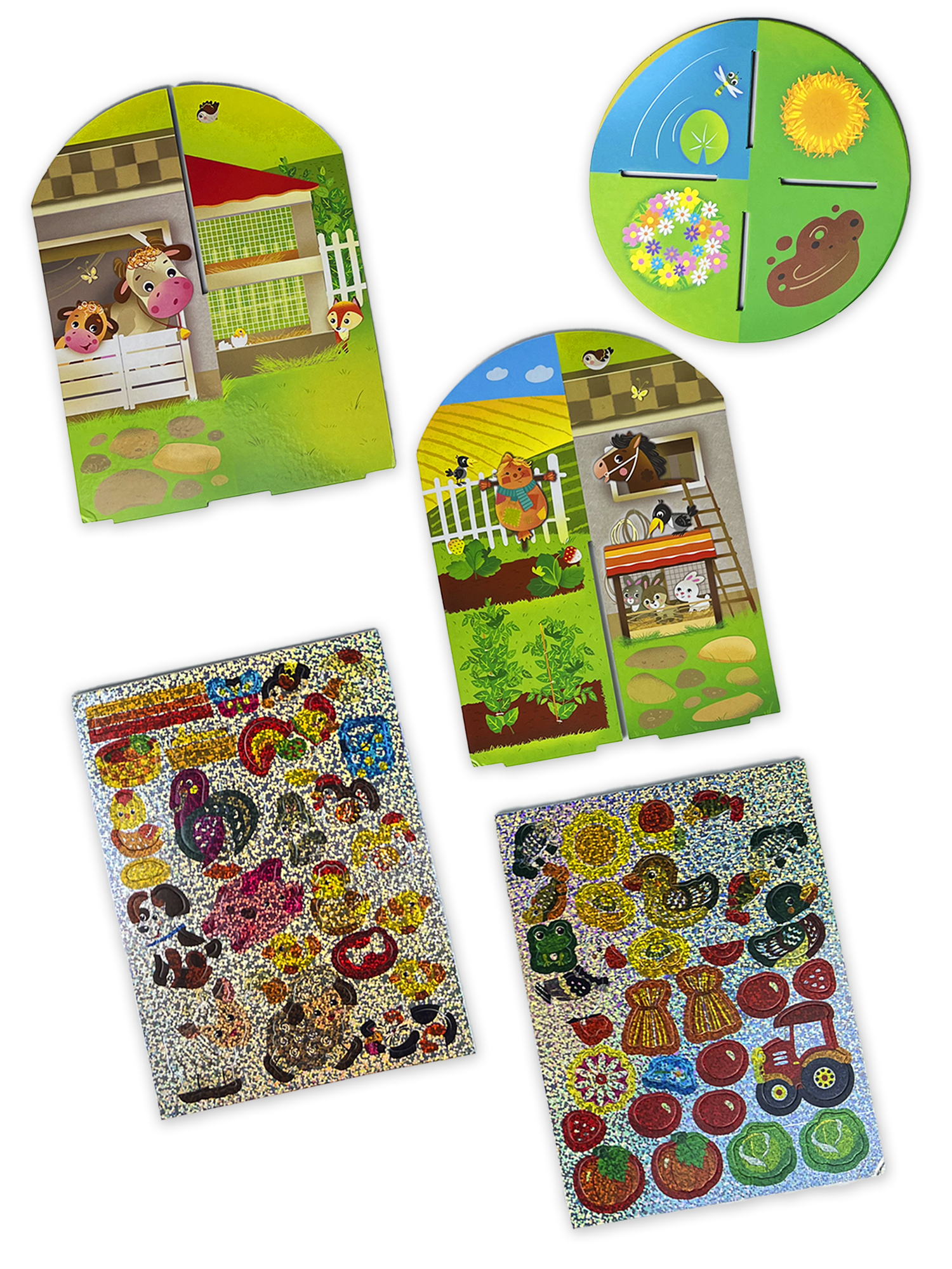 Набор для творчества Дрофа-Медиа аппликация На ферме - фото 7