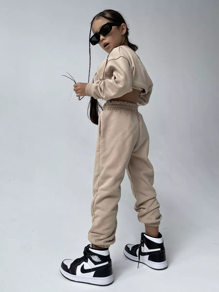 Брюки ROOMY ESSENCE COMFYjog/beige - фото 8