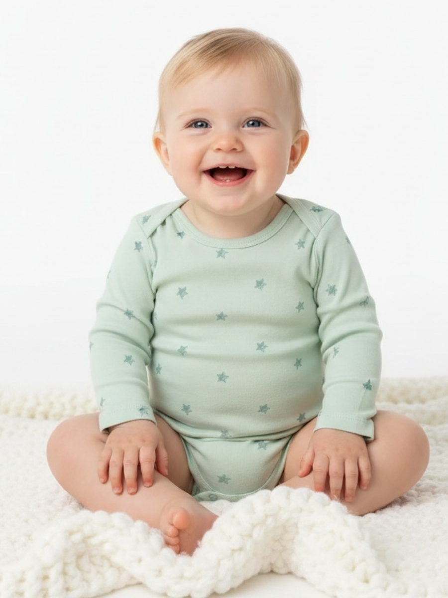 Боди Linas baby 1728-9 Мятный - фото 1