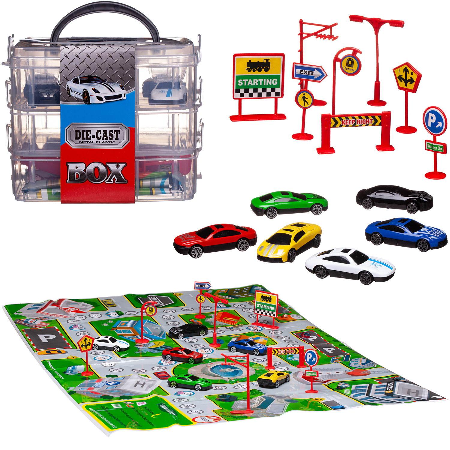 Игровой набор Junfa Машинки металлические JH933-K6 - фото 3