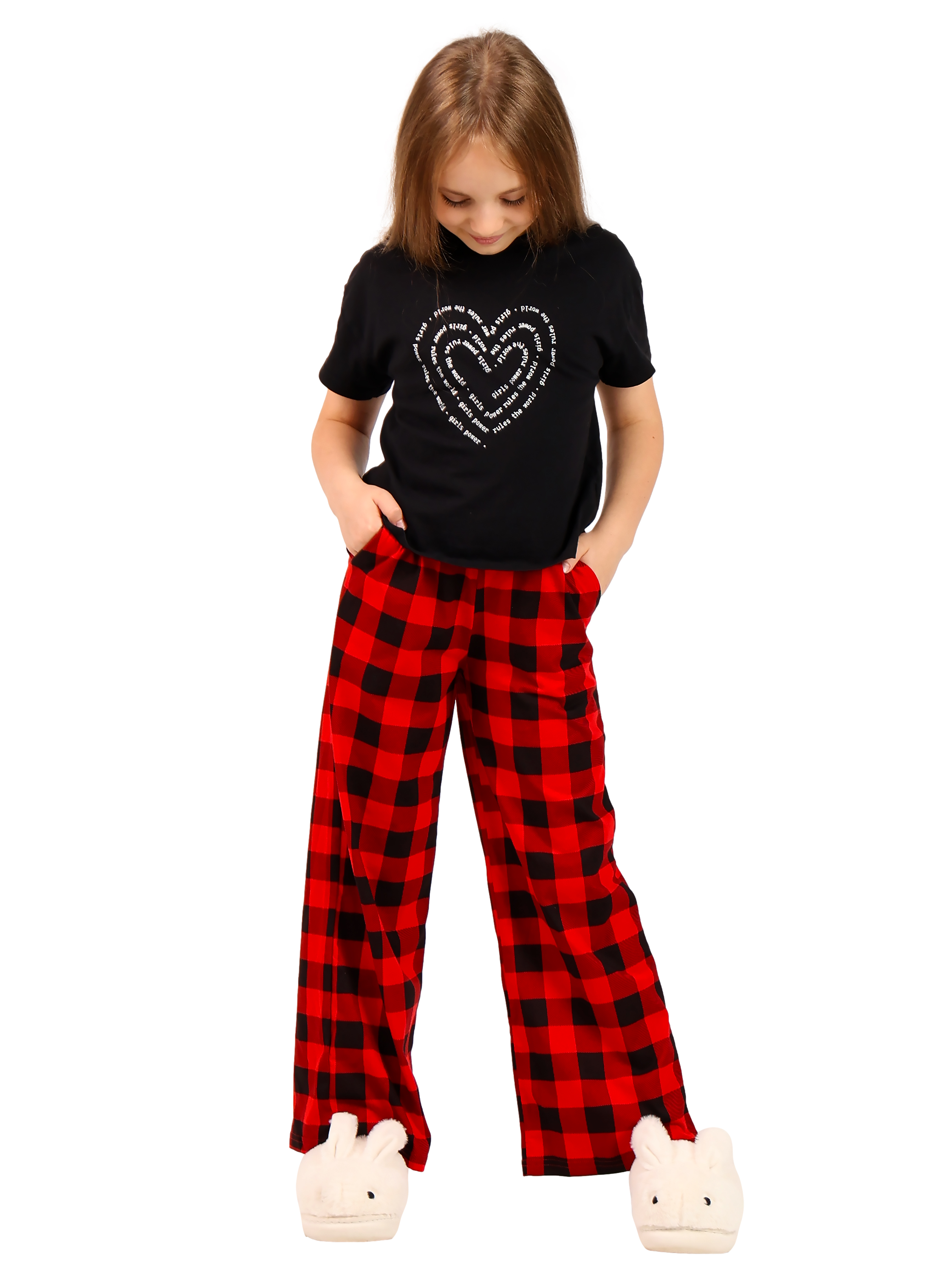 Брюки ДО-Детская Одежда 6307К/красный - фото 9