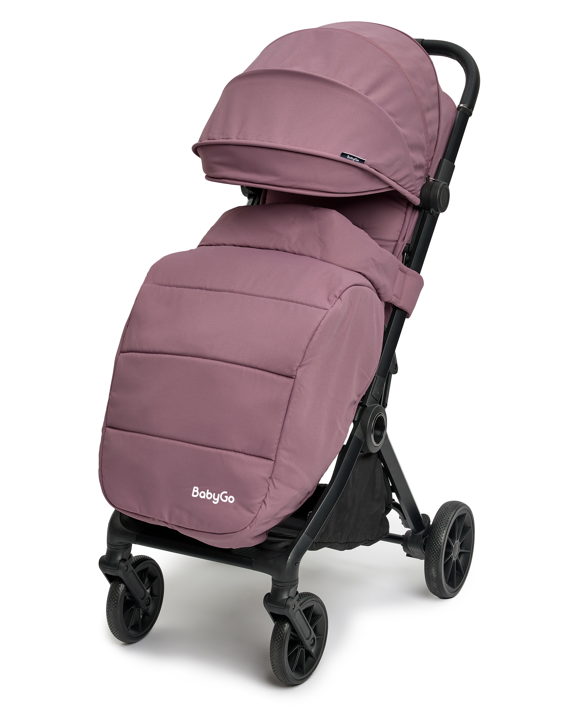 Коляска прогулочная BabyGo Mira New розовый - фото 10