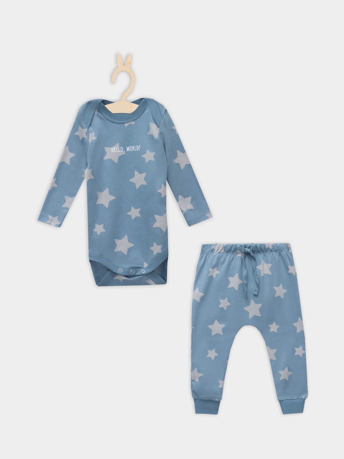 Комплект Mark Formelle (Марк Формэль) 89404/звезды на сине -сером - фото 2