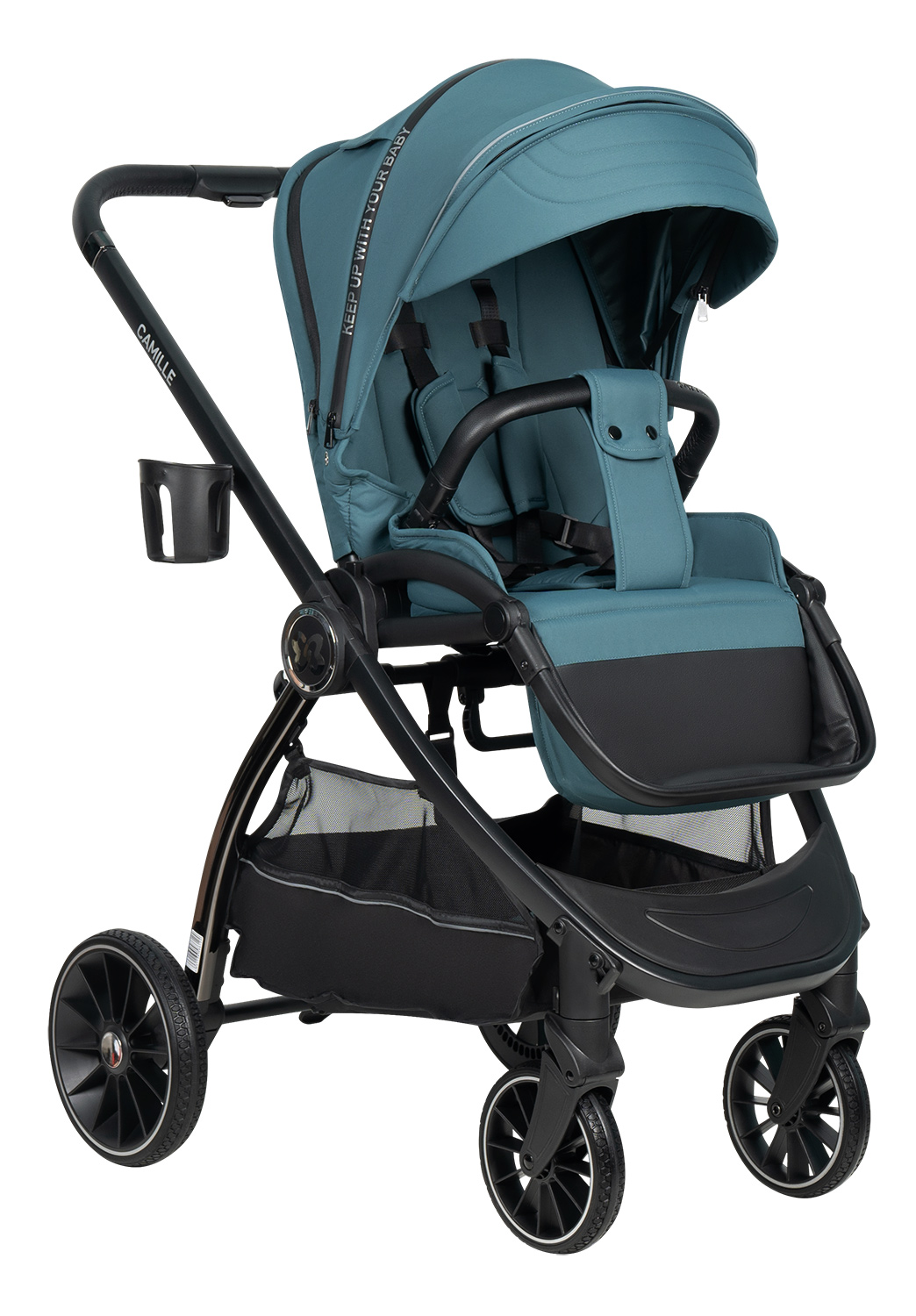 Коляска 3в1 Farfello Camille зеленый - фото 17