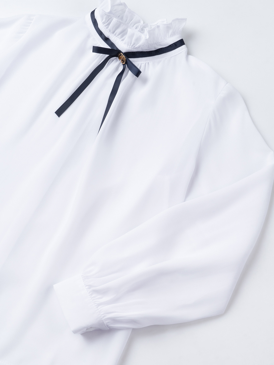 Блузка HappyFox HF0194белый - фото 9