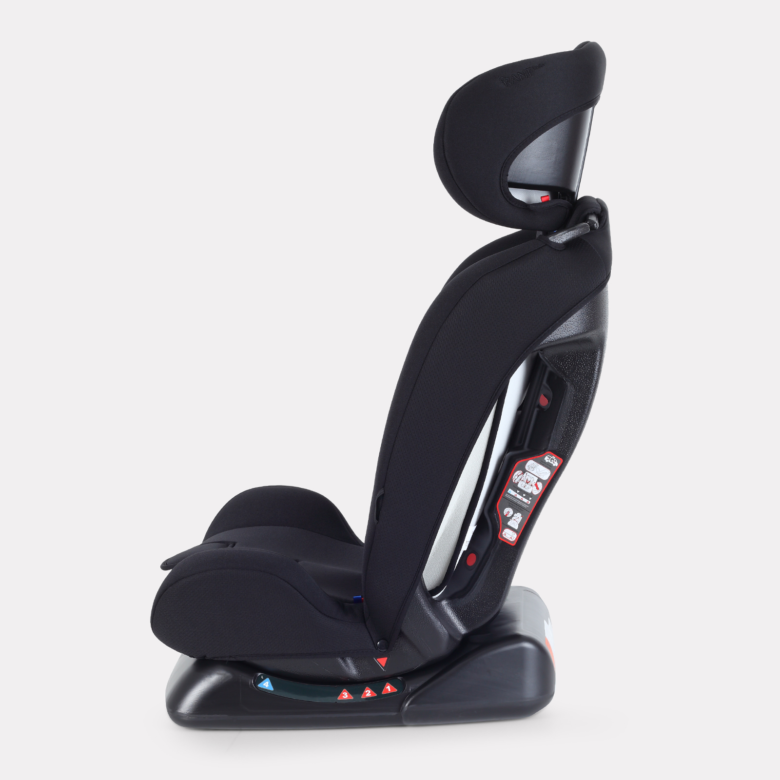 Автокресло Rant Basic Unity next 0+/1/2/3 (0-36 кг) черный - фото 9