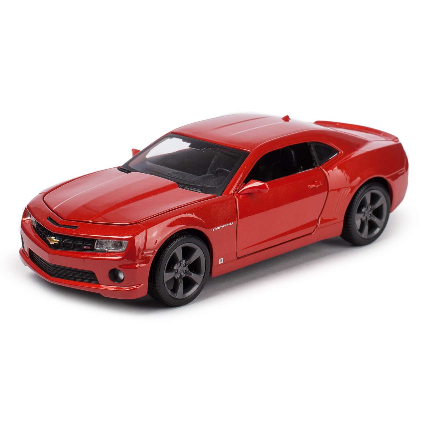 Автомобиль MAISTO Chevrolet Camaro SS 1:24 оранжевый 31207 - фото 1