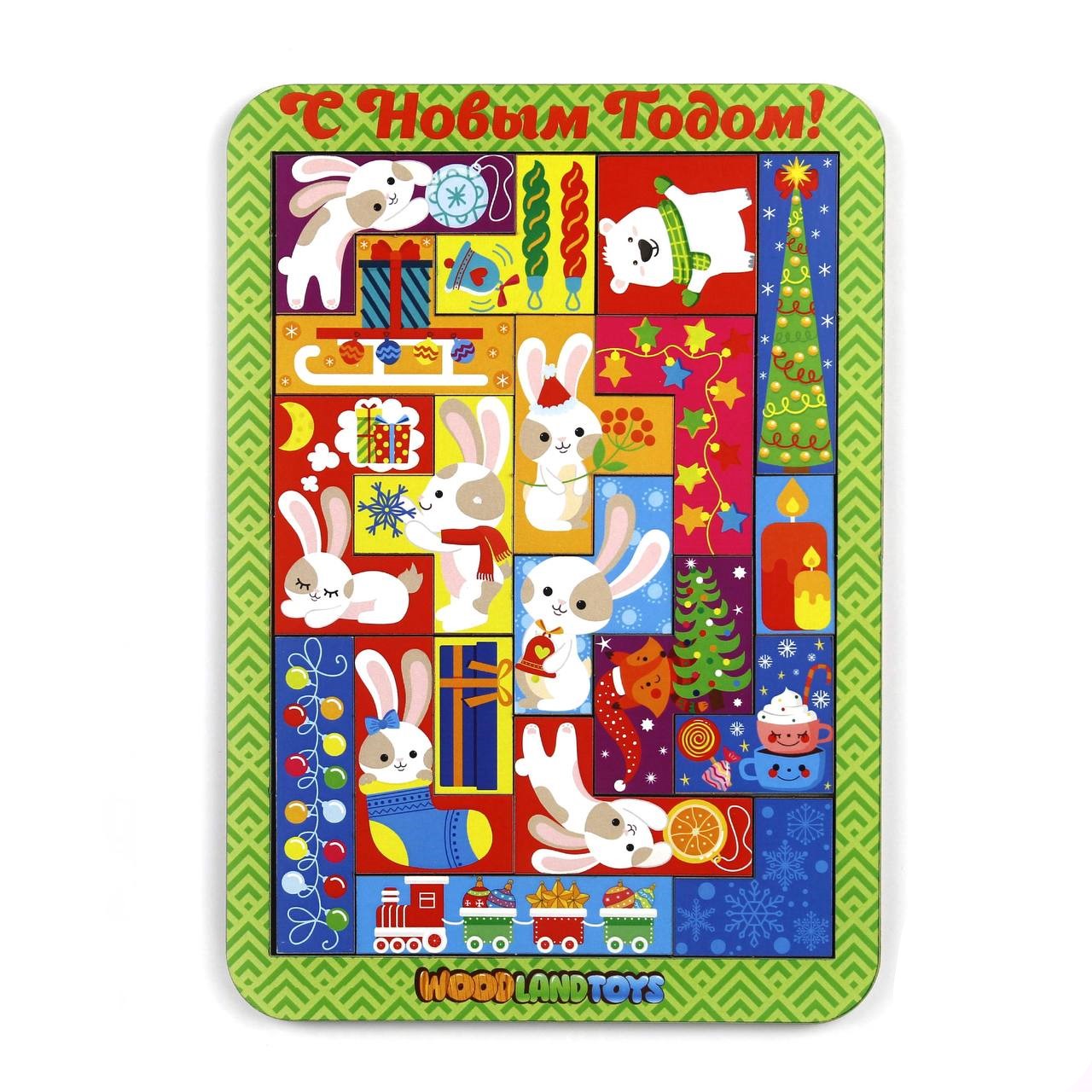 Настольная игра WOODLANDTOYS Тетрис - фото 1