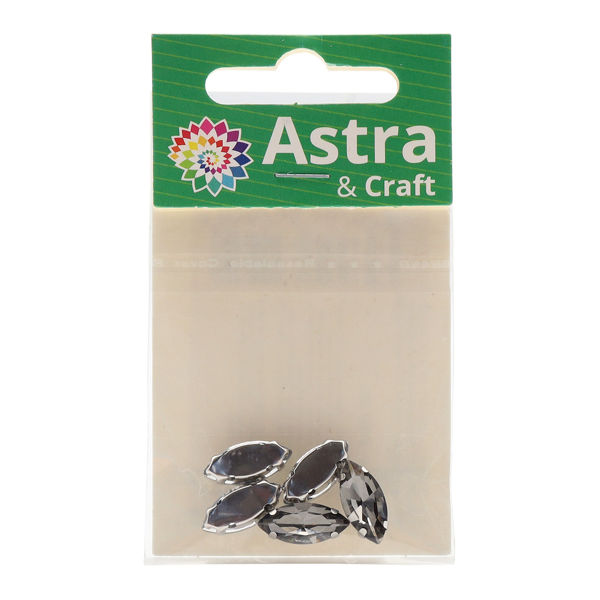 Набор для творчества Astra Craft аппликация Стразы для рукоделия 5 шт - фото 3