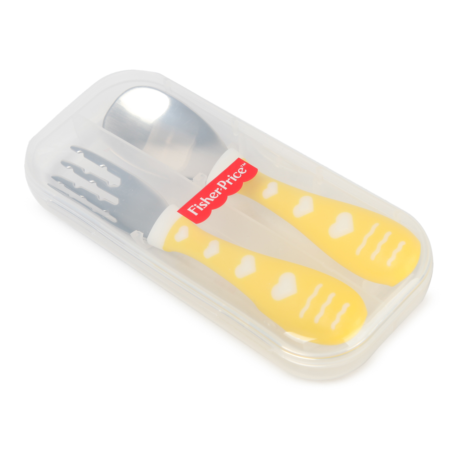 Вилка BabyGo Fisher Price Yellow - фото 1