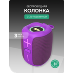 Bluetooth колонка More Choice BS33 Purple