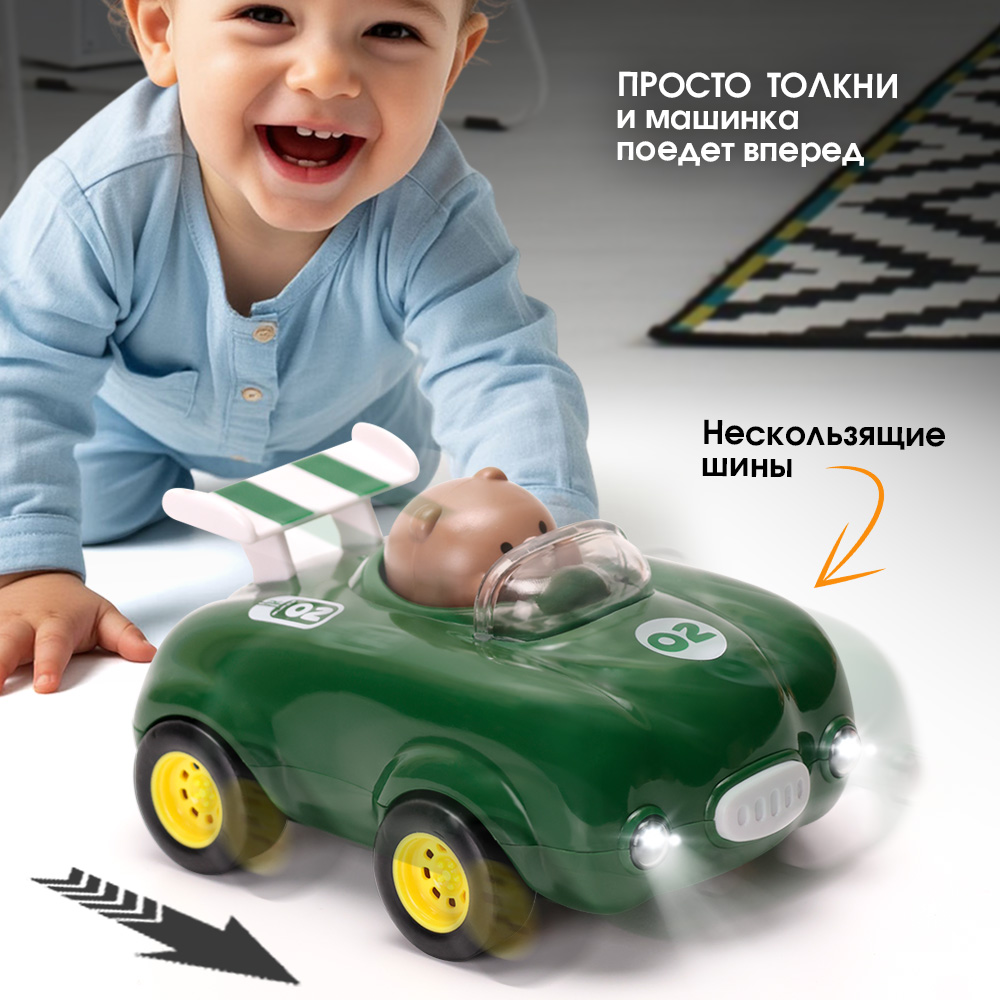 Автомобиль TIPTOPOLIS зеленая - фото 3