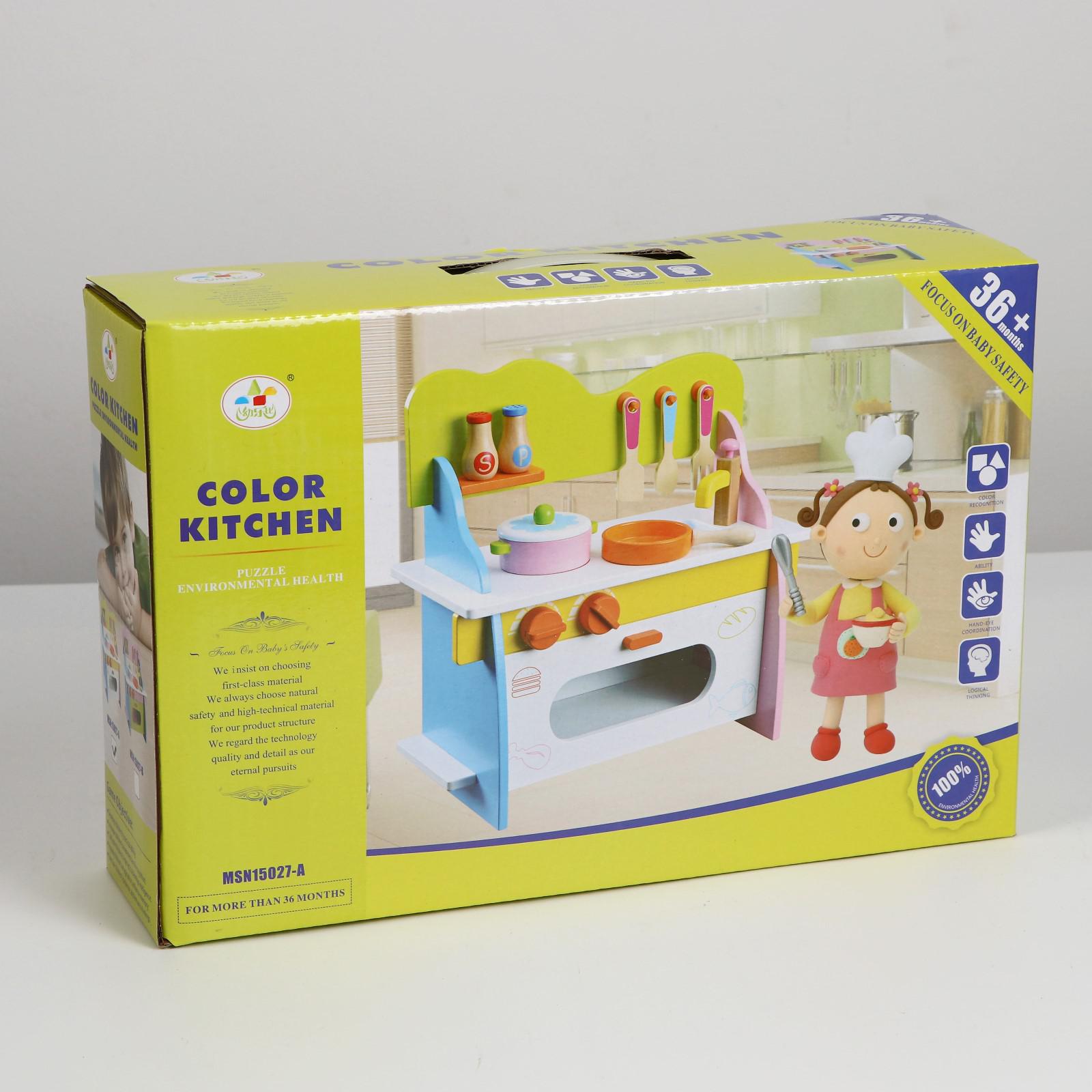 Игрушка Sima-Land плита, посуда - фото 8
