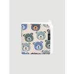 Плед Mjolk Grizzly Bears 80 x 80 см хлопок