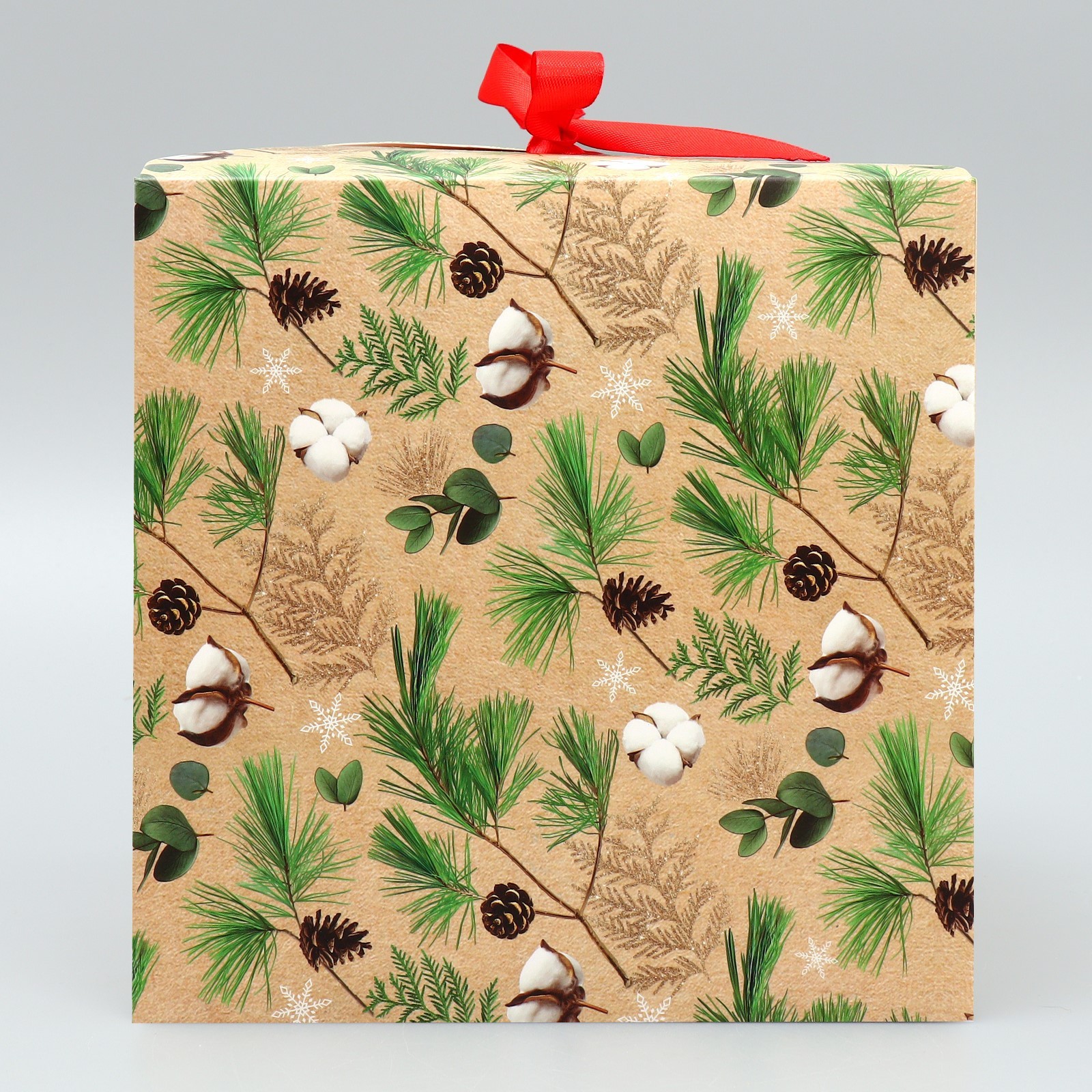 Складная коробка Дарите Счастье «Счастья в новом году» 18 х 18 х 18 см - фото 4