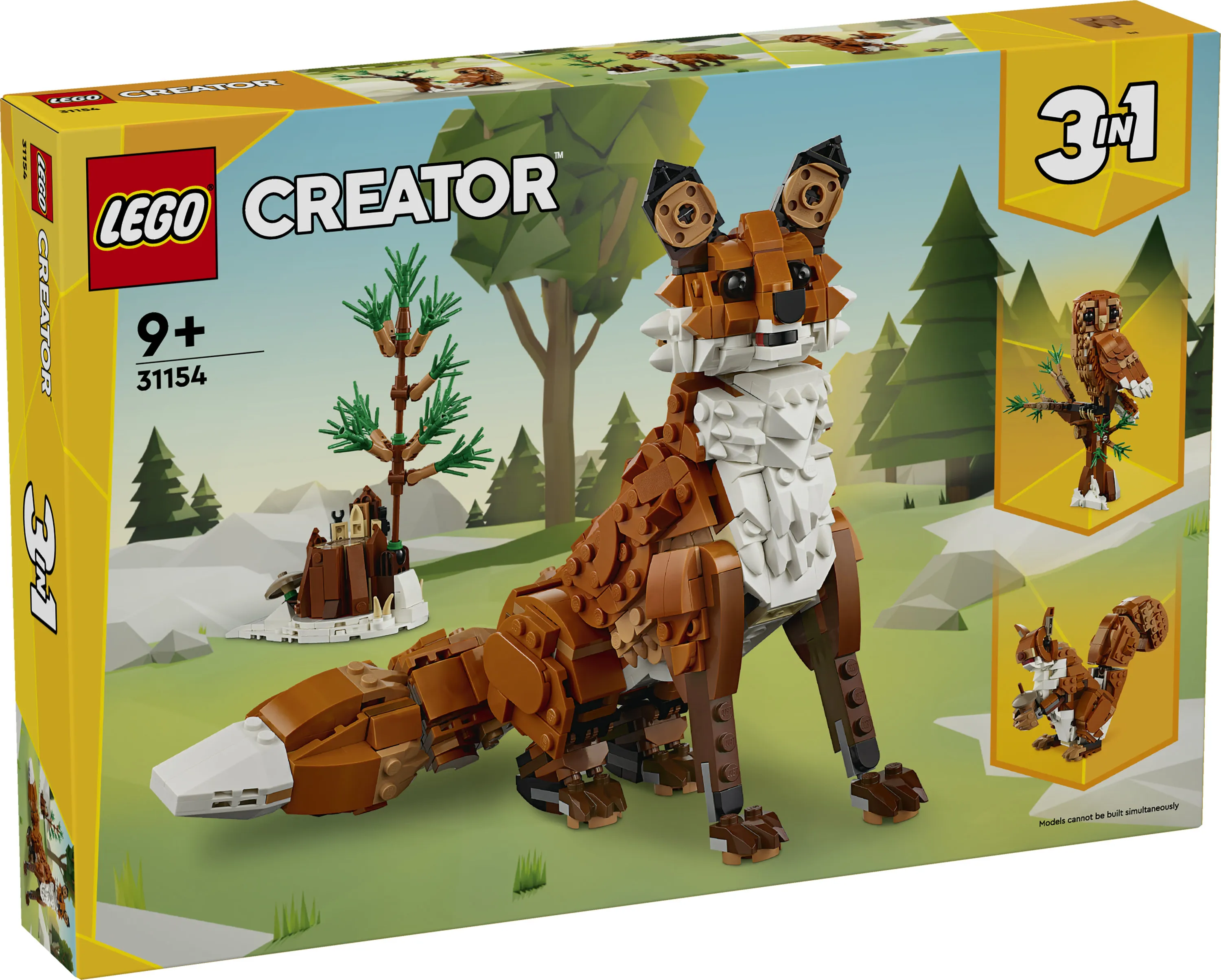 Конструктор LEGO Creator Рыжая лисица 667 дет. - фото 1