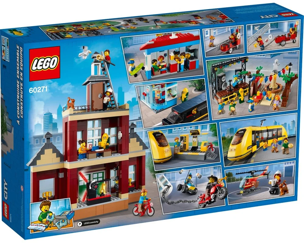 Конструктор LEGO City 60271 1518 дет. - фото 15