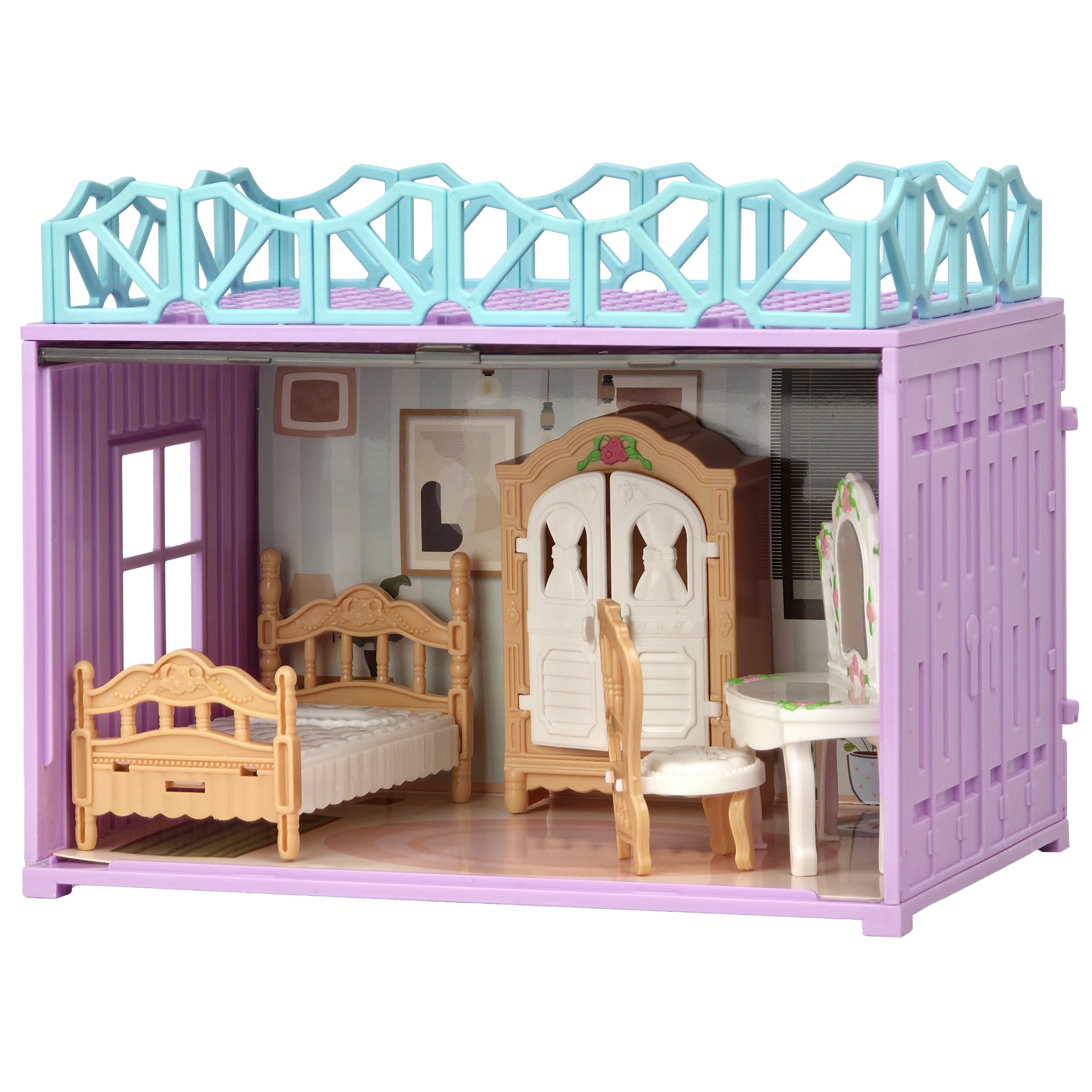 Домик для кукол 1TOY с мебелью Т26708 - фото 3