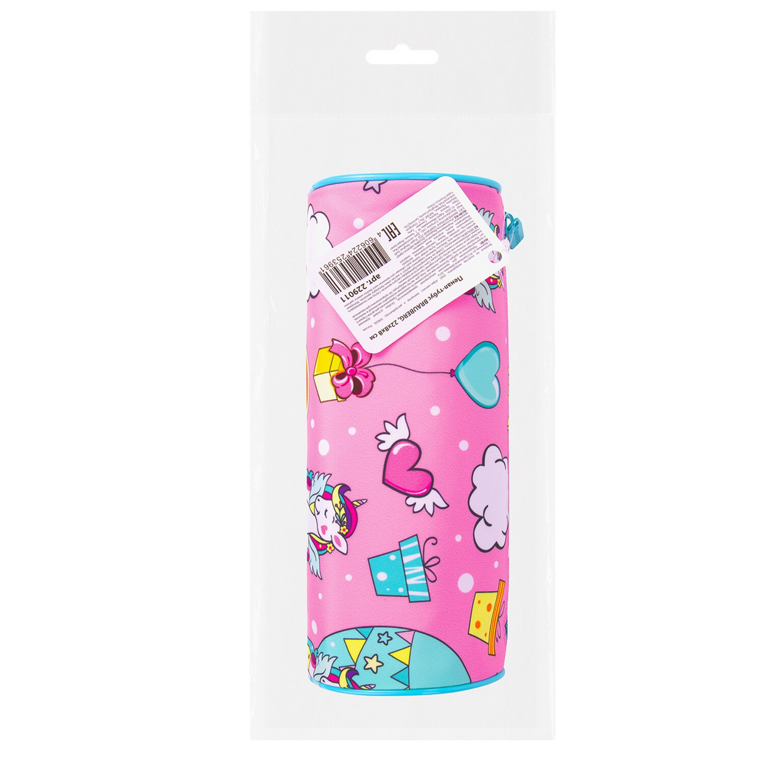 Пенал тубус Brauberg Soft Touch Unicorn - фото 12