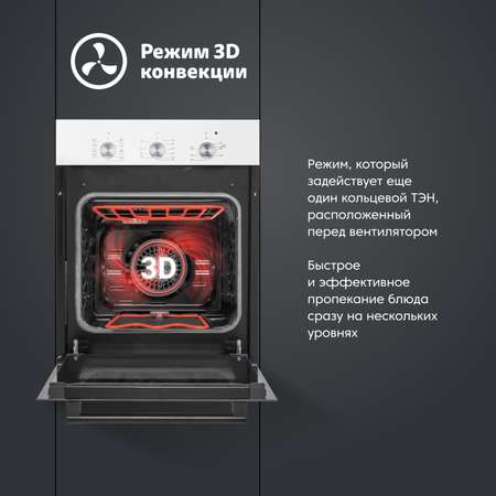 Электрический духовой шкаф Simfer Simfer белый