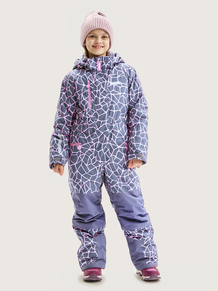 Комбинезон NIKASTYLE 8з2825 розовый/инжир - фото 1