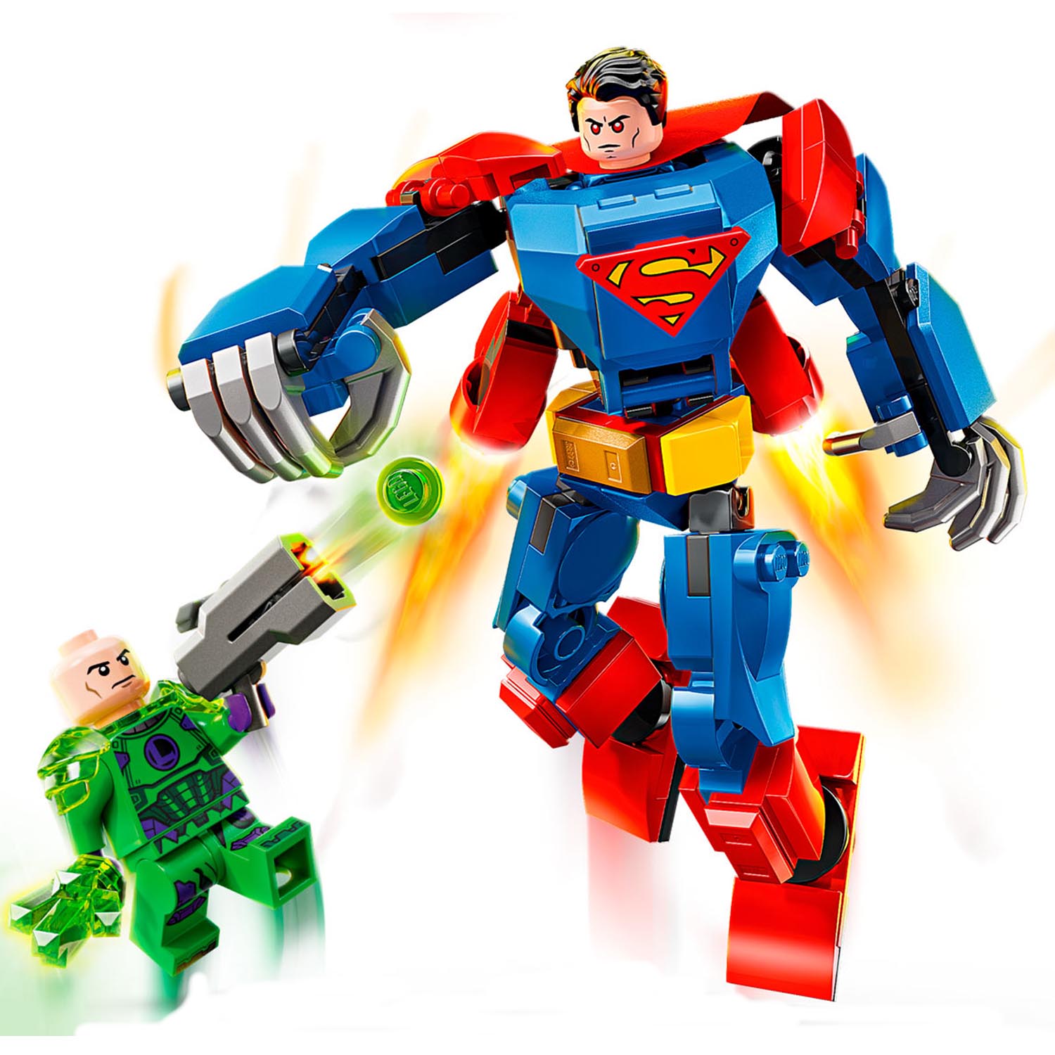 Конструктор LEGO DC Super Heroes Супермен против Лекса Лютера 120 дет. - фото 3