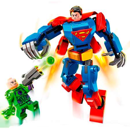 Конструктор LEGO DC Super Heroes Супермен против Лекса Лютера блочный