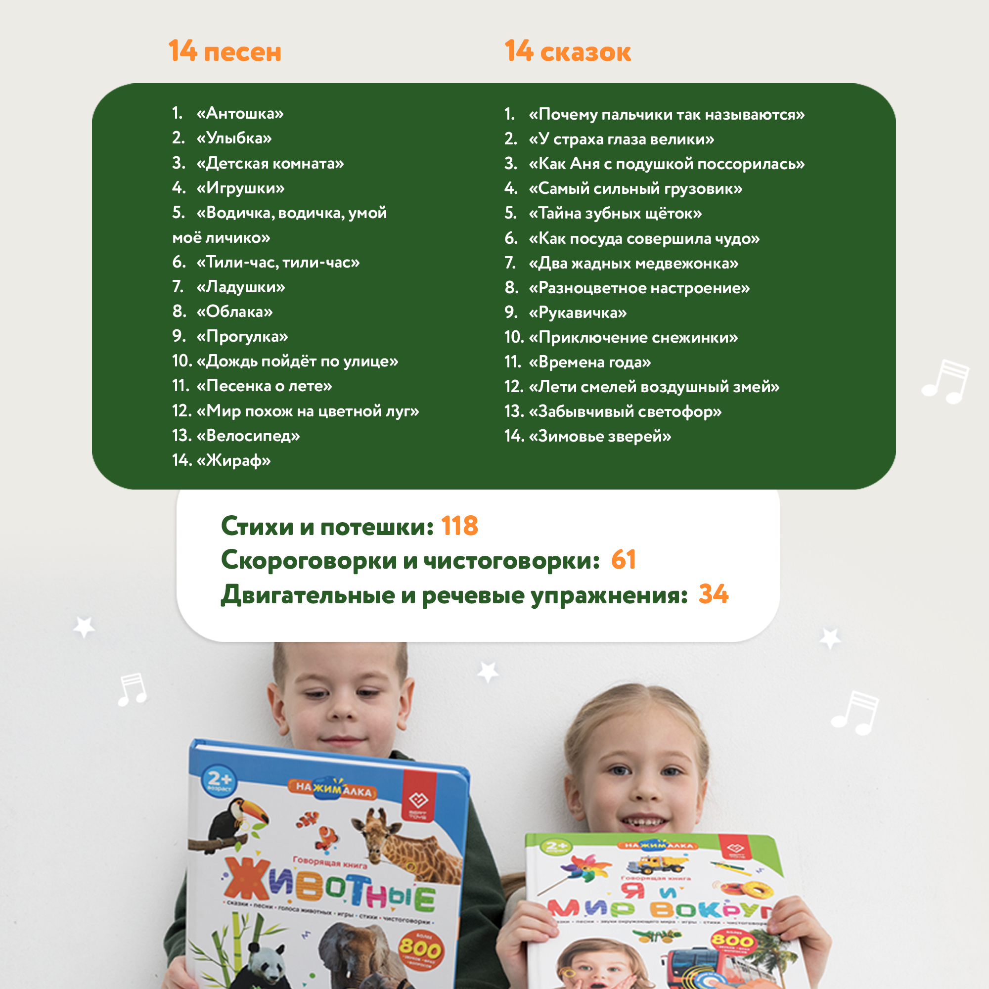 Говорящая книжка BertToys большая нажималка я и мир вокруг - фото 11