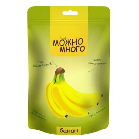 Банан Можно много сублимированный 20г