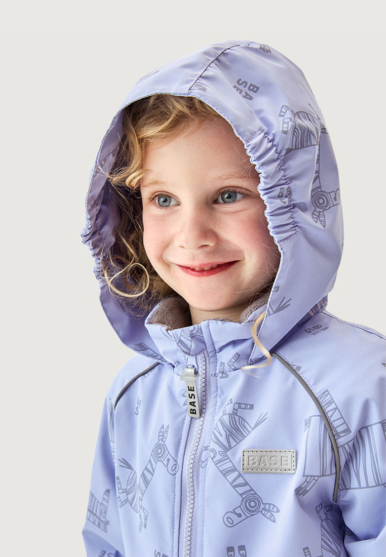 Комбинезон BASE by NIKASTYLE б8м10426 лаванда/серый - фото 11