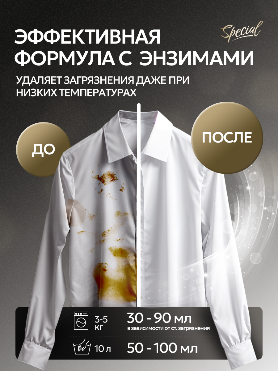 Гель для стирки SEPTIVIT Special 1 л - фото 3