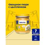 Пюре Bebivita Овощное с цыпленком с 7 мес 100 г