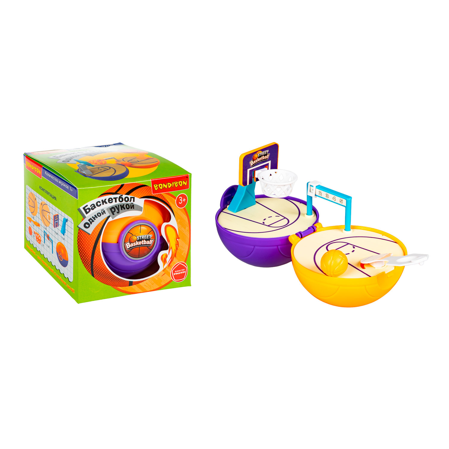 Настольная игра Bondibon БАСКЕТБОЛ ОДНОЙ РУКОЙ - фото 3