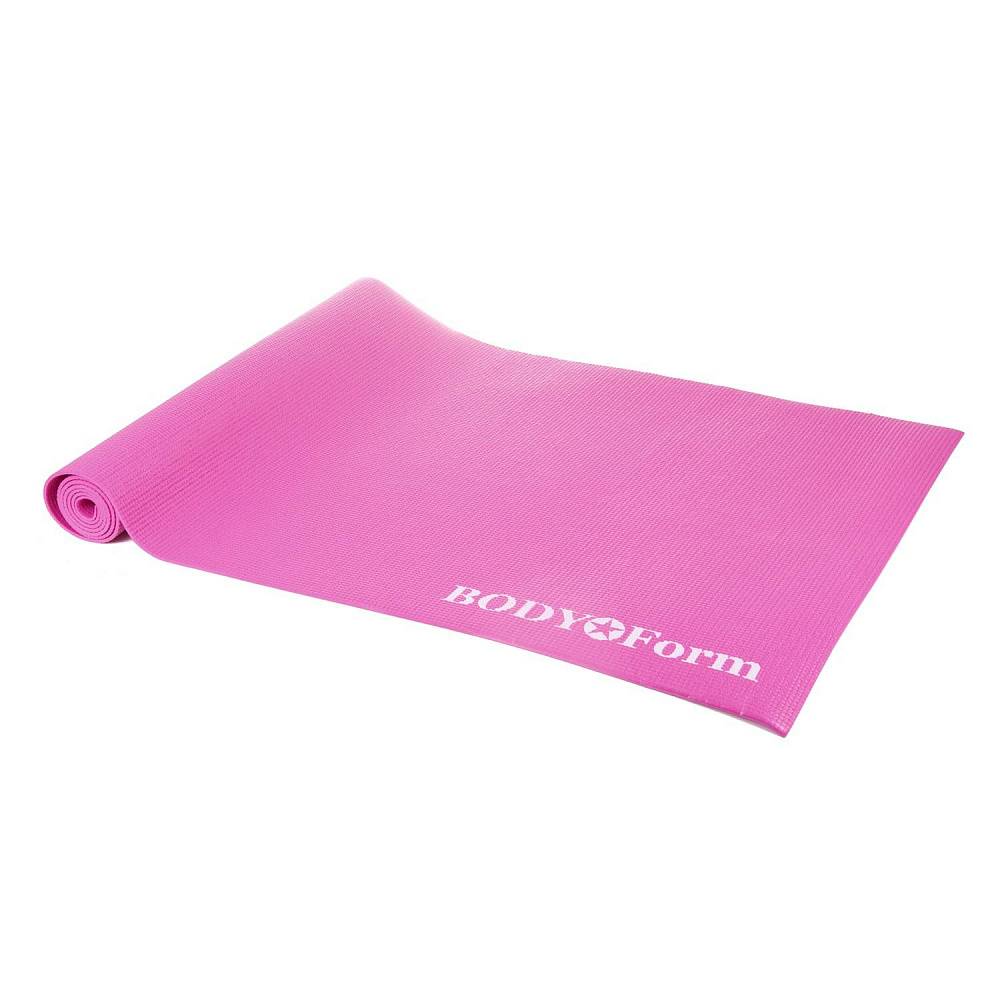 Коврик гимнастический Body Form BF-YM01 173*61*0.3 см розовый - фото 1