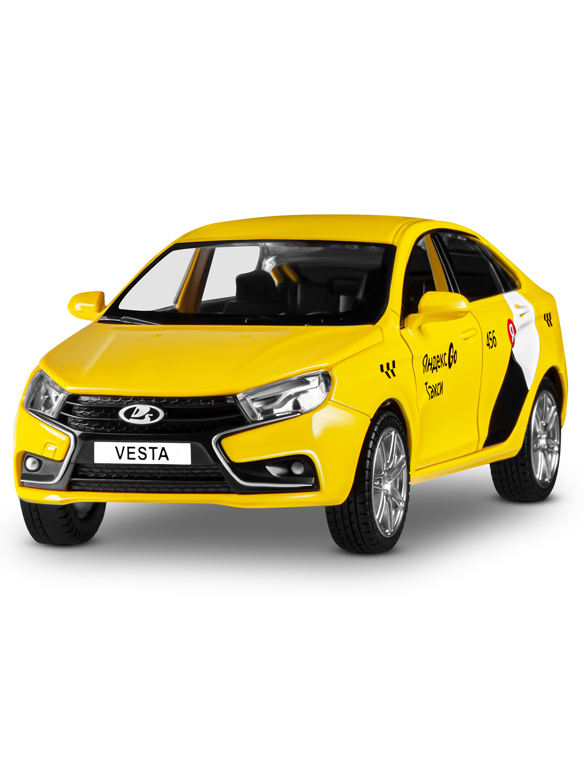 Автомобиль Яндекс GO LADA Vesta Такси озвучено Алисой 1:24 JB1251345/Яндекс GO - фото 15