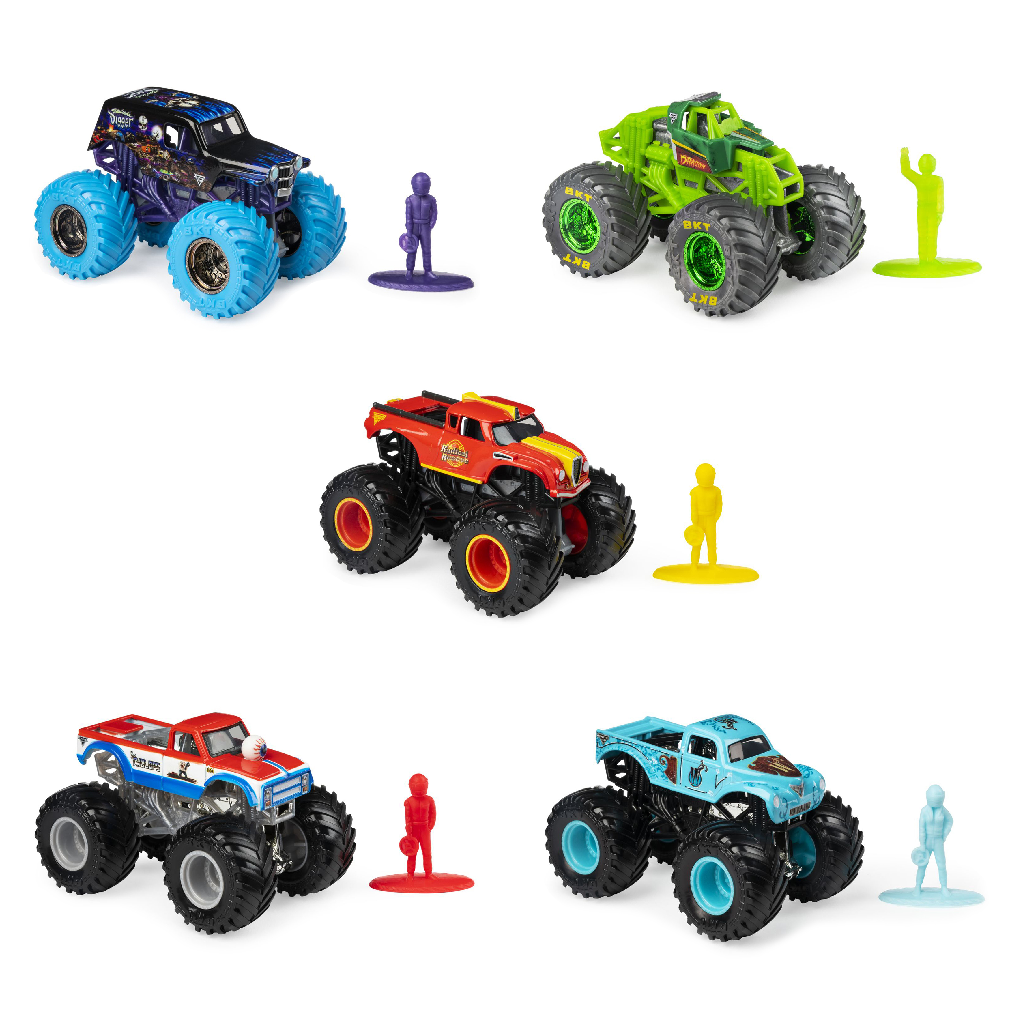 Внедорожник Monster Jam 1:64 в ассортименте 6044941 - фото 1