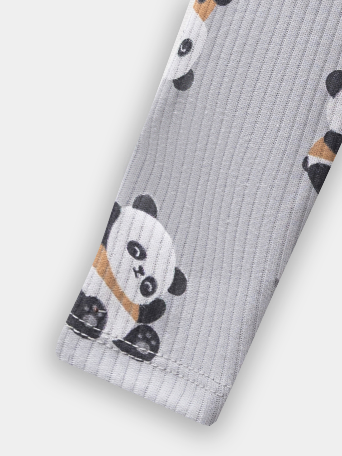 Комбинезон Mark Formelle (Марк Формэль) 14012/пандочки на сером - фото 5