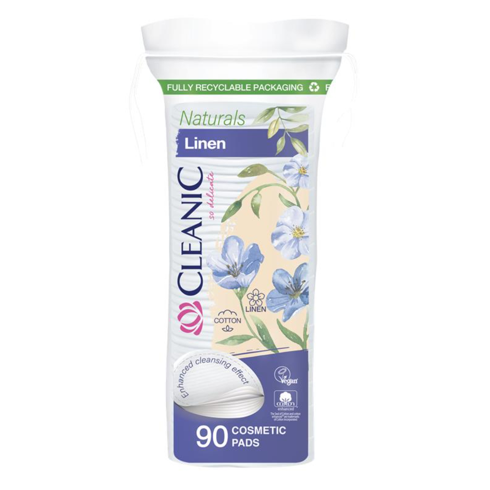 Ватные диски Cleanic 90 шт. - фото 1