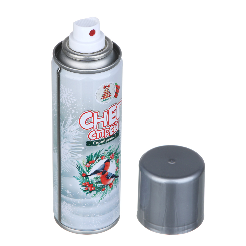 Снег искусственный Сноубум серебряный - фото 3