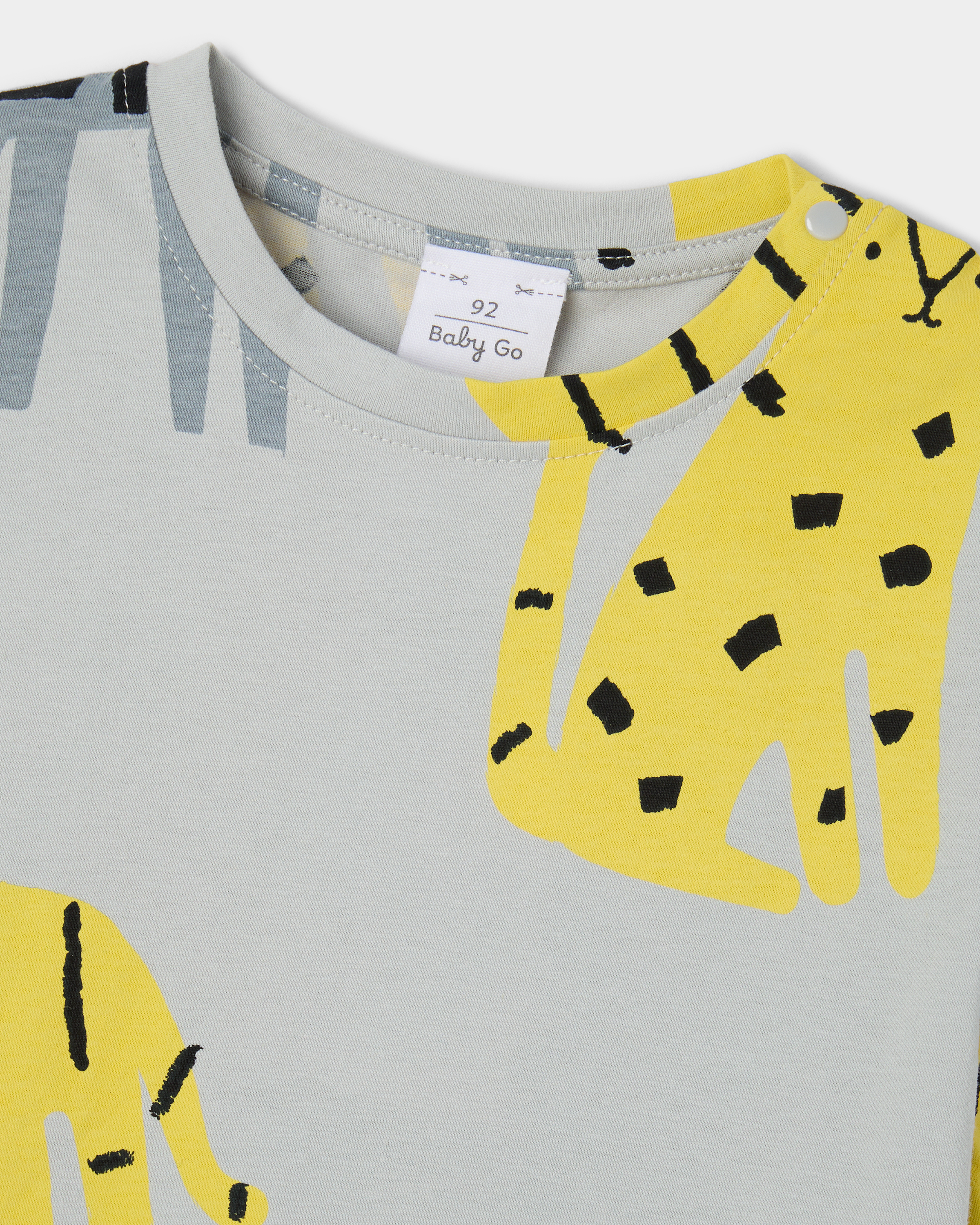 Футболка BabyGo S26BG4-BBK11-Fib-LG - фото 3