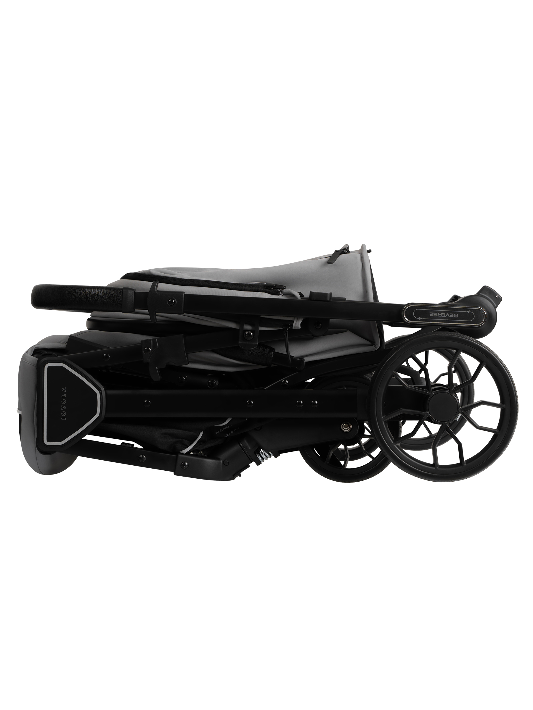 Коляска прогулочная JOVOLA Storm, светло-серый - фото 45