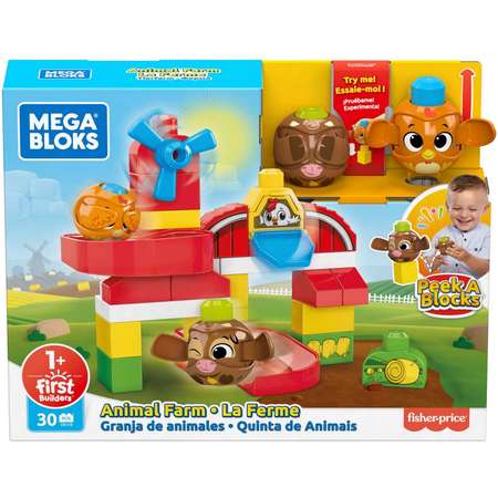 Конструктор Mega Bloks Прятки на ферме блочный