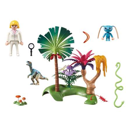 Конструктор Playmobil Супер4 Затерянный остров блочный