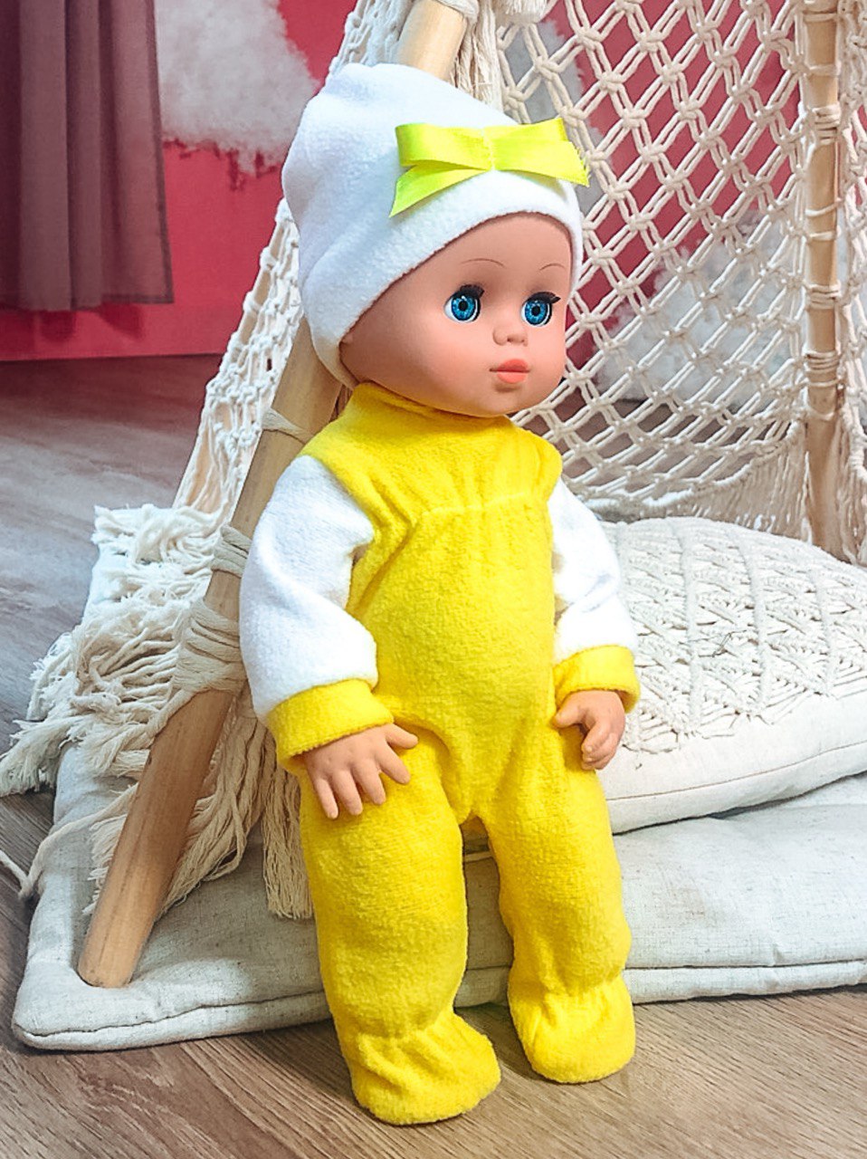 Кукла пупс СТРАНА КУКОЛ говорящая Инна высота 35 см 23-04.3 - фото 5